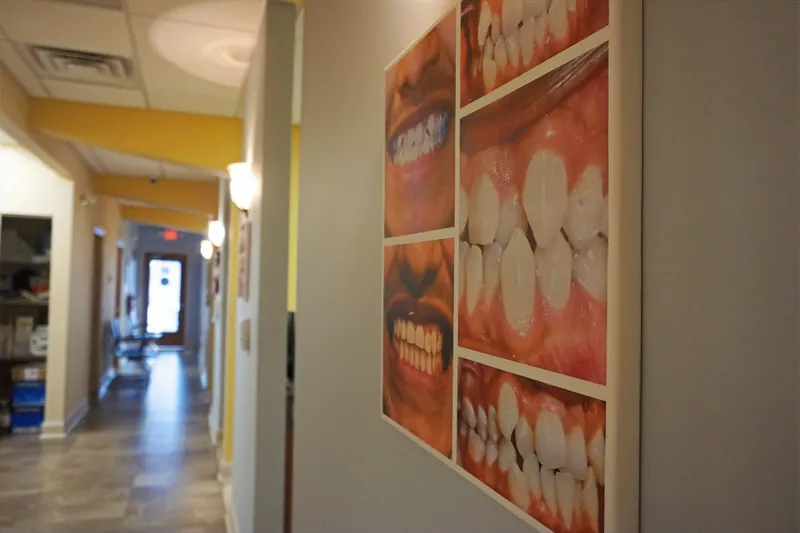 Hallway at Allstate Dental Newark